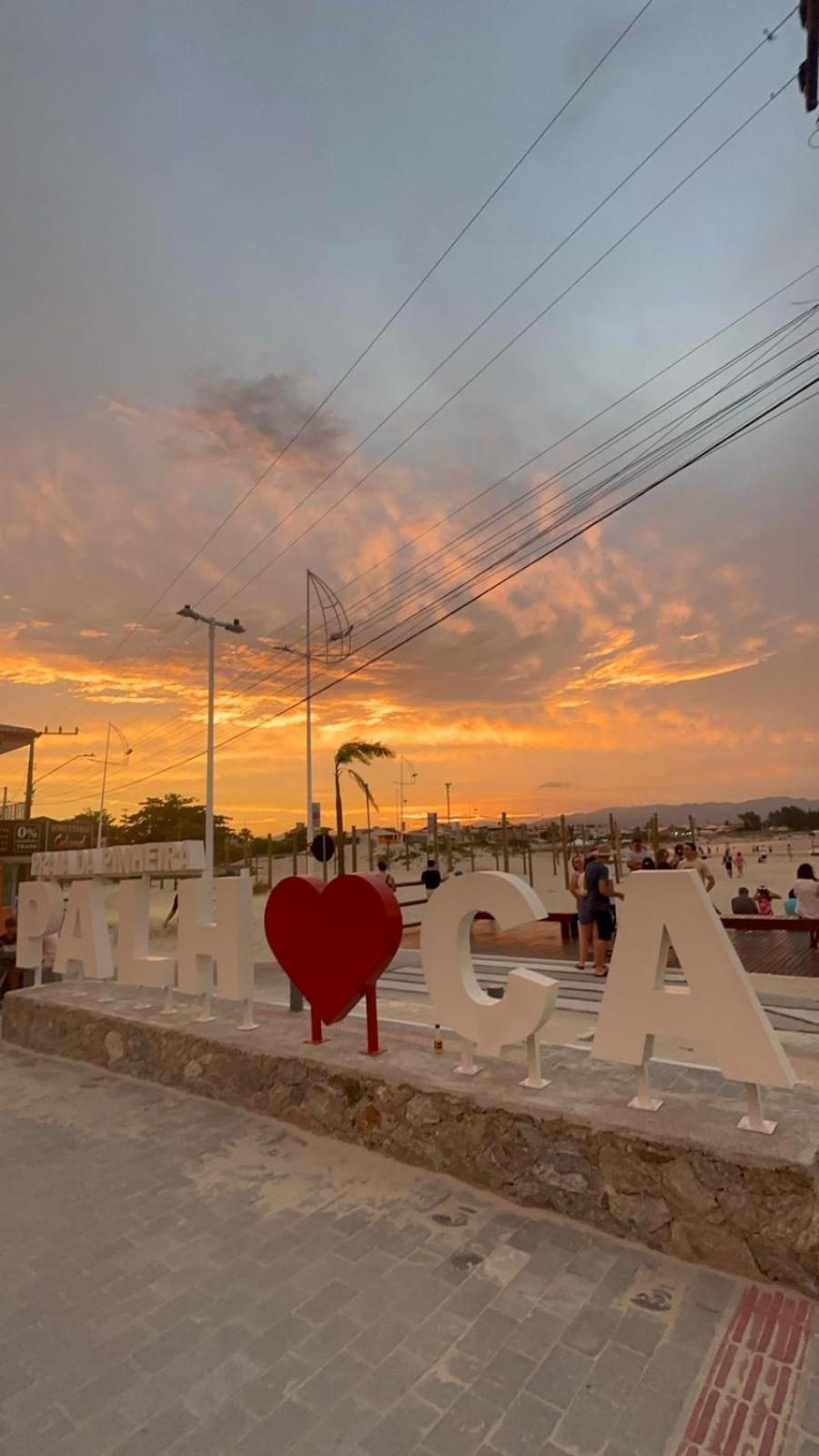 Pousada Paraiso Ap Proximo Ao Centro Da Praia De Baixo Lägenhet Palhoça Exteriör bild