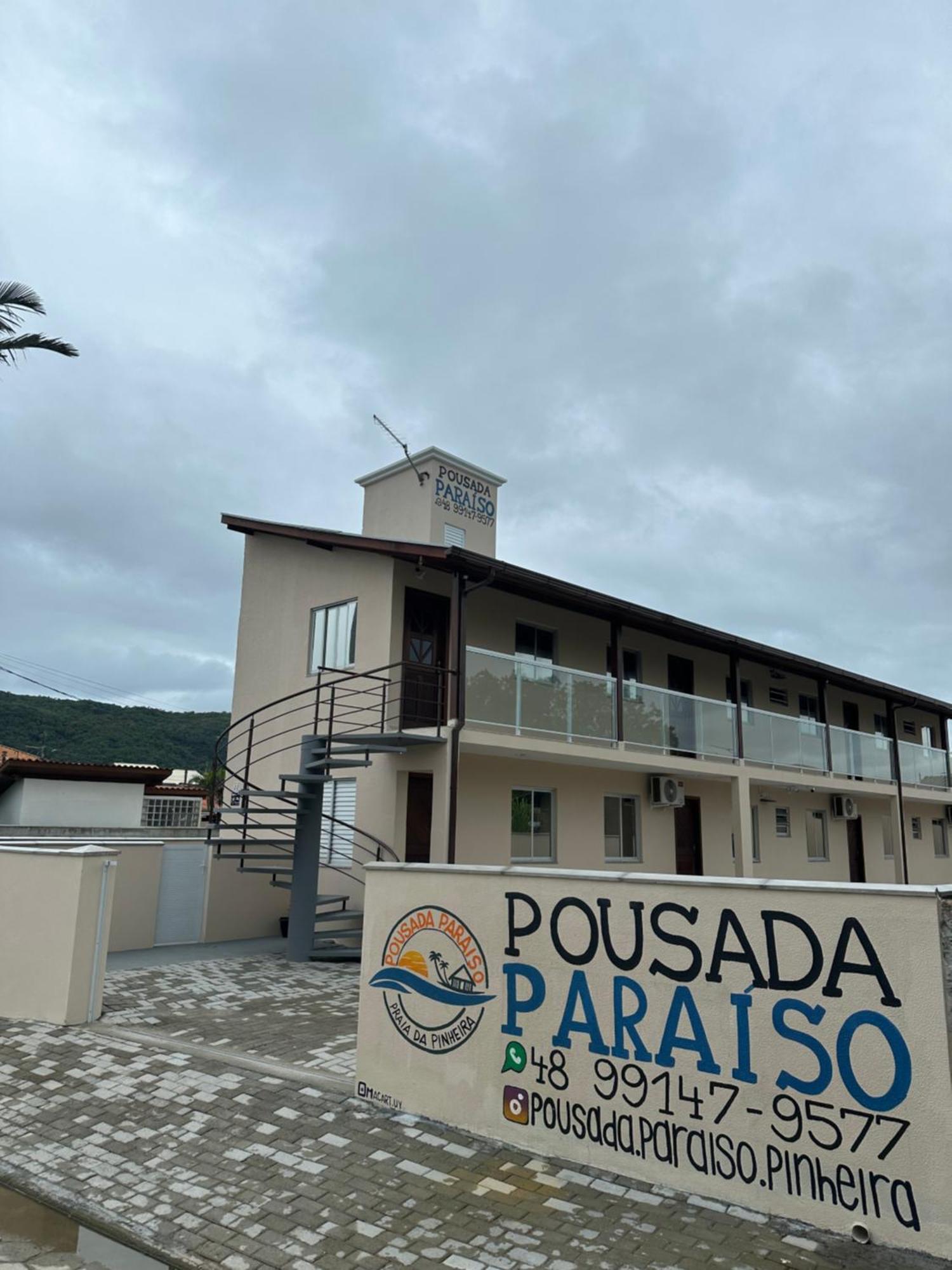 Pousada Paraiso Ap Proximo Ao Centro Da Praia De Baixo Lägenhet Palhoça Exteriör bild